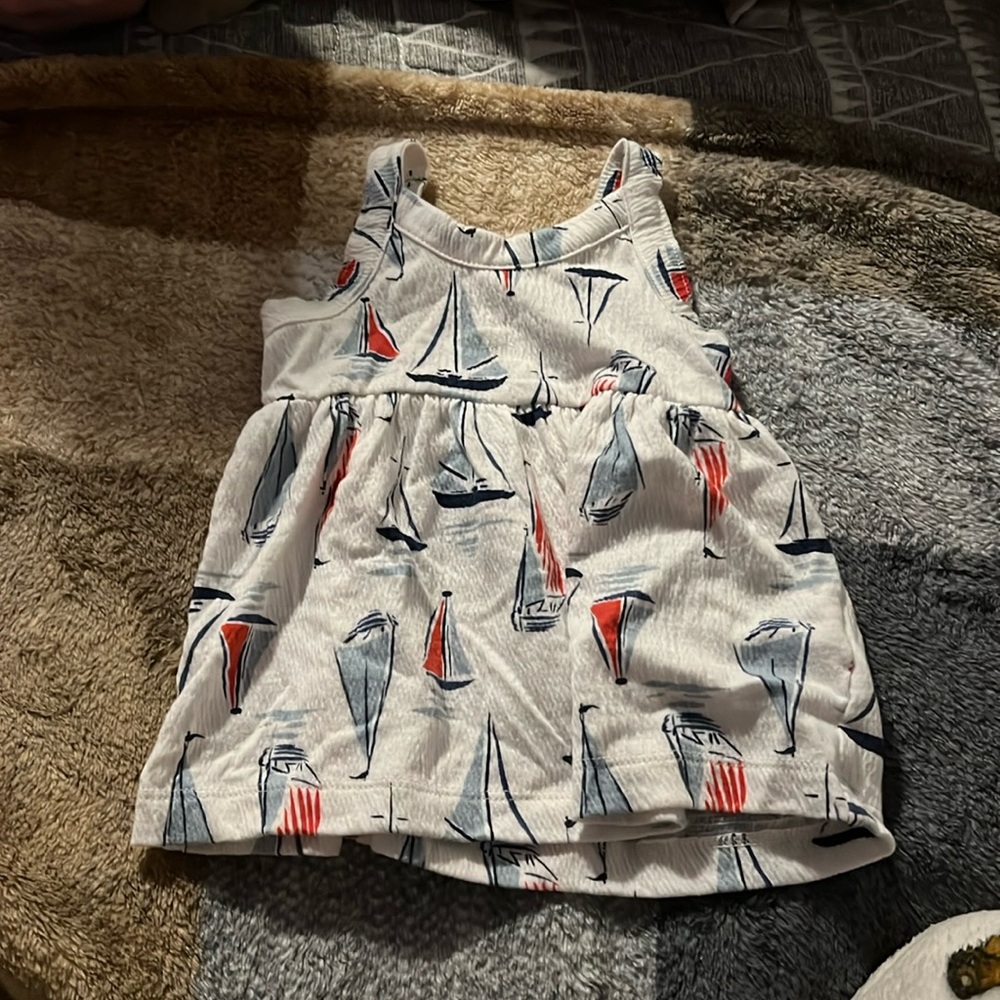 3 months, Carters, Summer Boat Dress